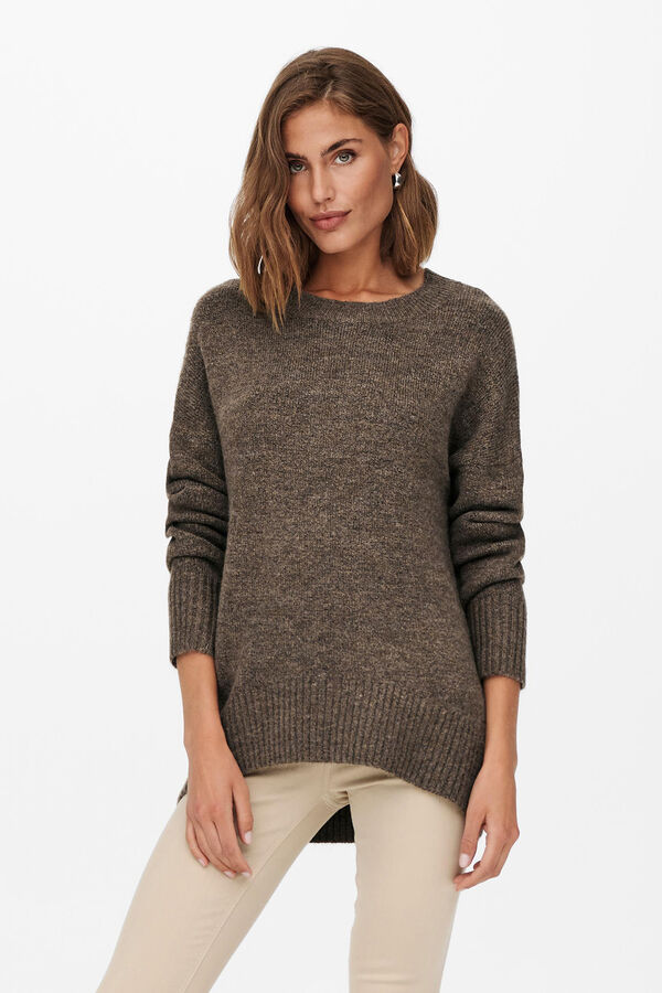 Only Camisola de malha cru