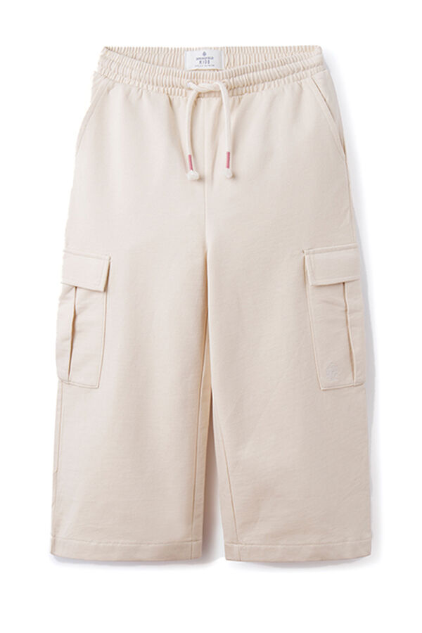 Springfield Kids Cal&ccedil;as cargo menina bege