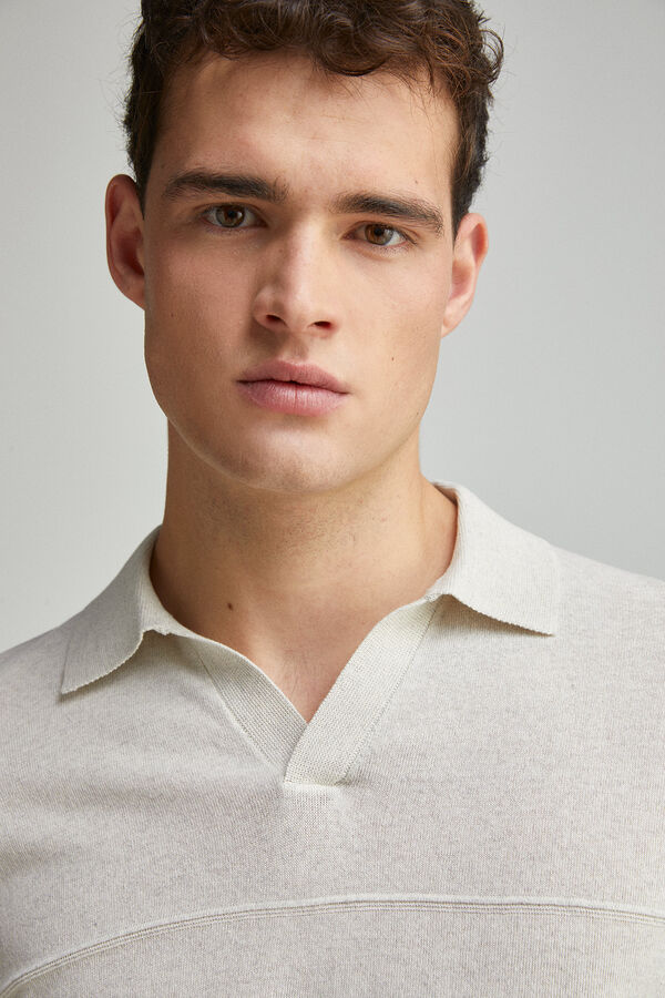 Springfield Jersey estructura cuello resort blanco