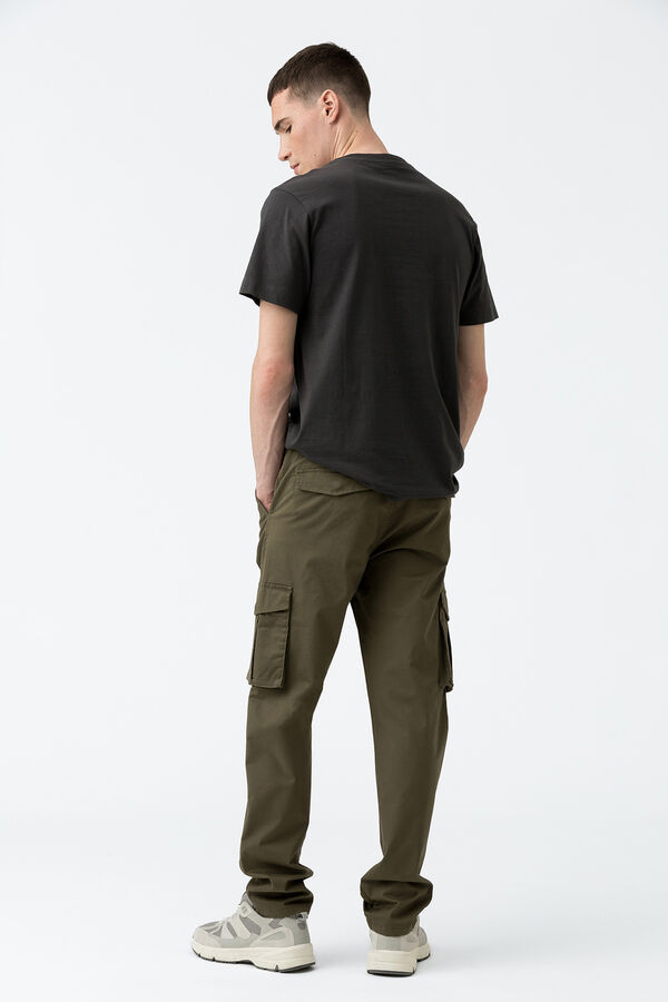 Tiffosi Pantalones cargo Comfort Fit verde