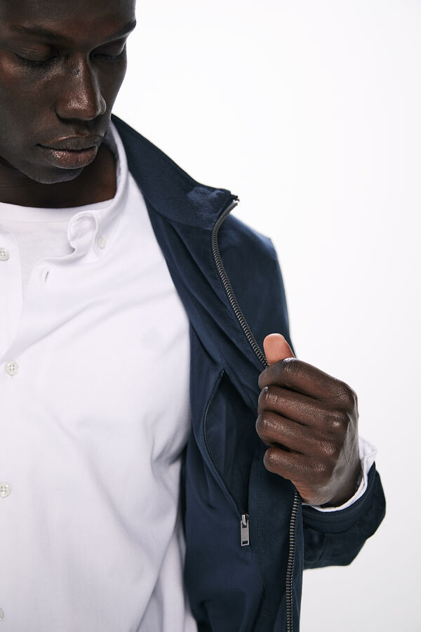 Springfield Cazadora efecto ante azul