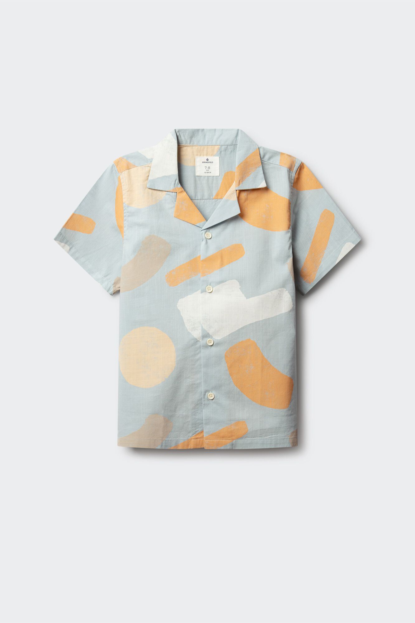 Springfield Kids Camisa manga corta pinceladas ni&ntilde;o