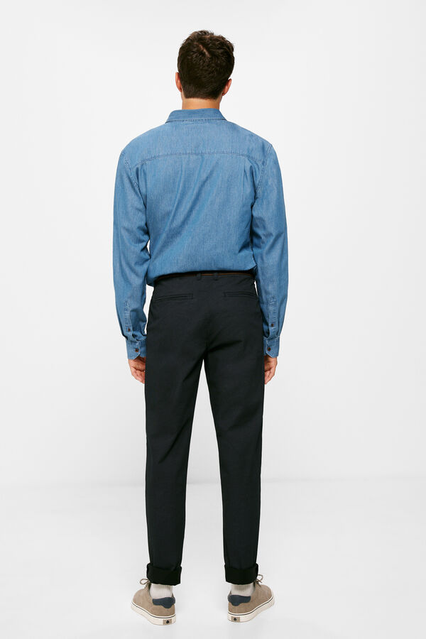 Springfield Chino micro estampado negro