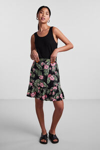 Pieces Saia curta com folho.