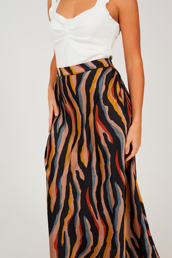 Brave Soul Saia comprida estampada  estampado