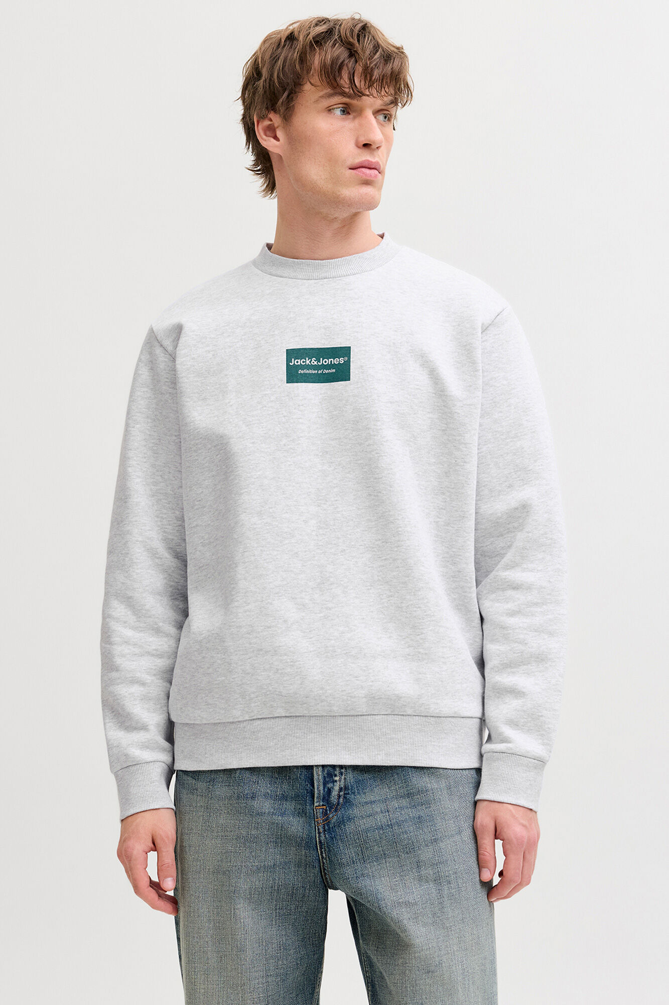 Jack & Jones Sweatshirt gola redonda em felpa