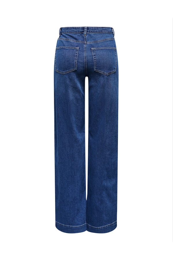 Only Jeans Wide Leg azul