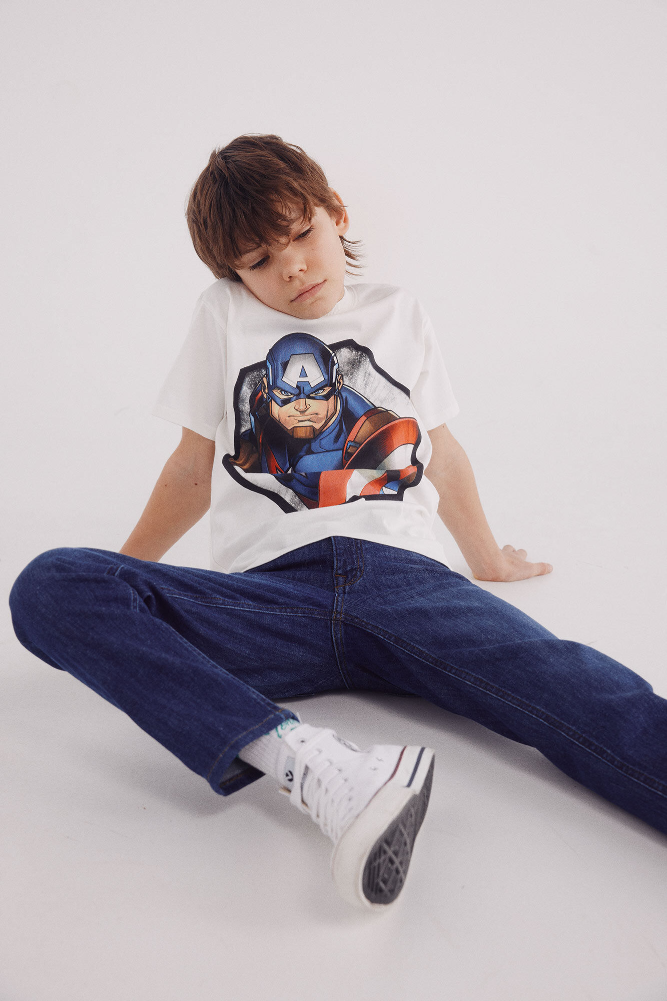 Springfield Kids Camiseta Capitan America ni&ntilde;o