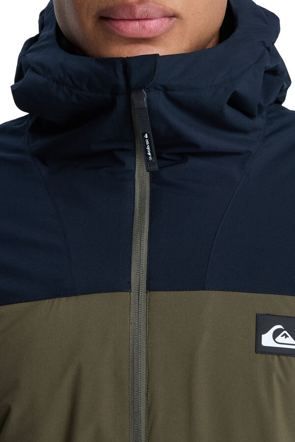 Quiksilver Jaqueta para homem imperme&aacute;vel Overcast 3K Insulated estampado