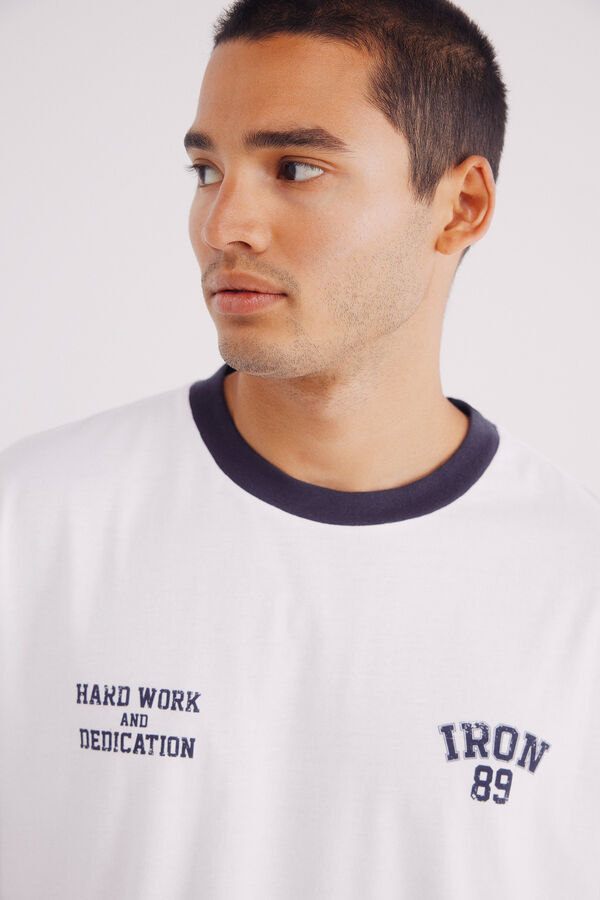 Springfield Camiseta iron 89 blanco