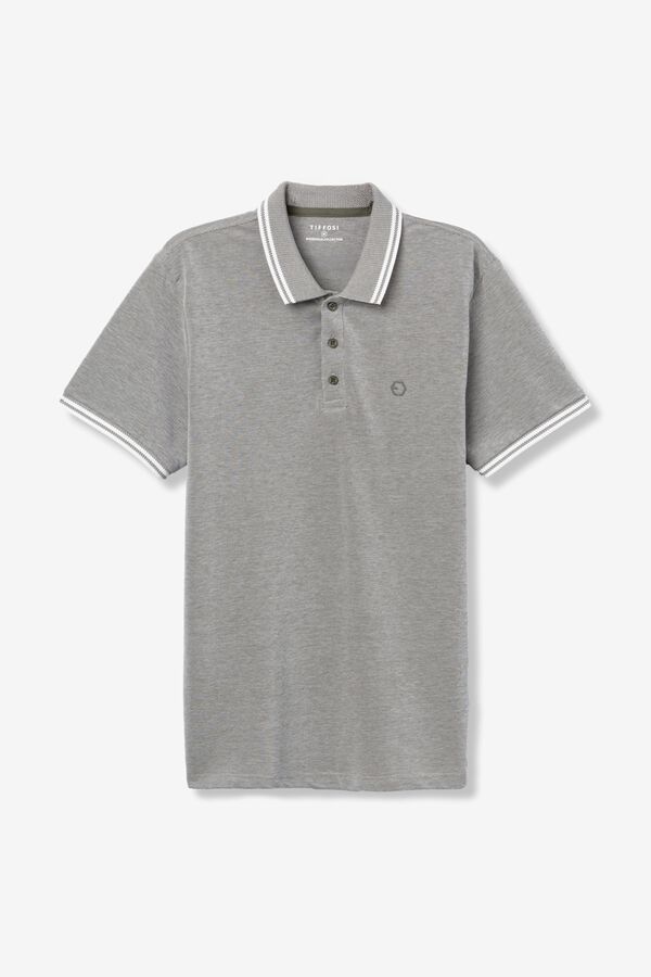 Tiffosi Polo regular fit gris