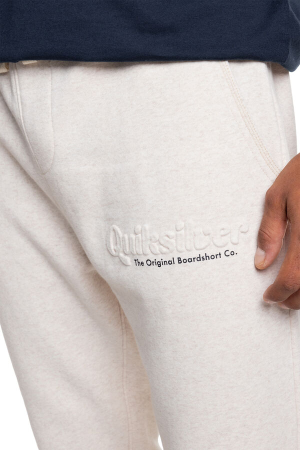 Quiksilver Pantal&oacute;n de cintura el&aacute;stica para Hombre nude