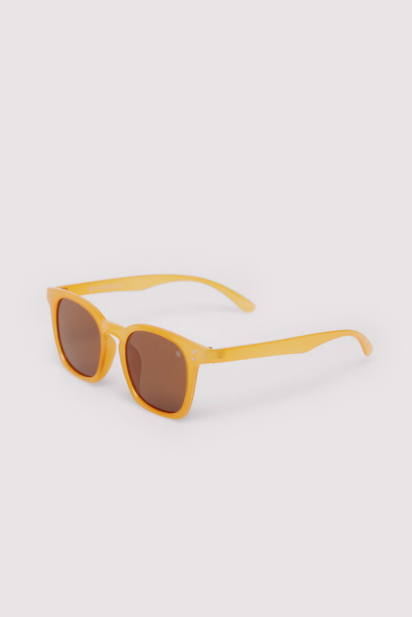Springfield Gafas de sol redondas amarillo