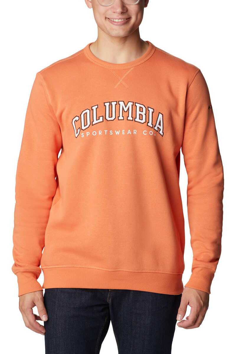 Springfield Sweartshirt com pescoço redondo com o logotipo Columbia™ laranja