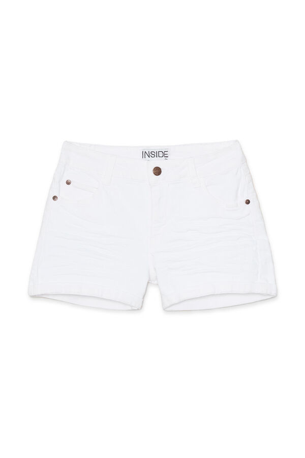 Inside Short Tiro Medio Color blanco