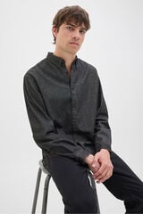 JJ REBEL Camisa regular fit denim negro