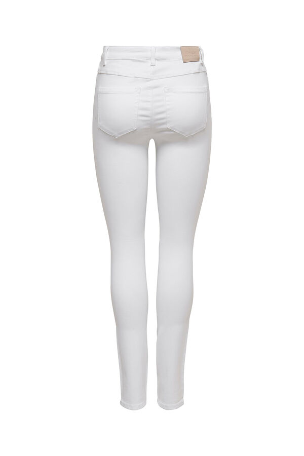 Springfield Jeans Skinny  blanco