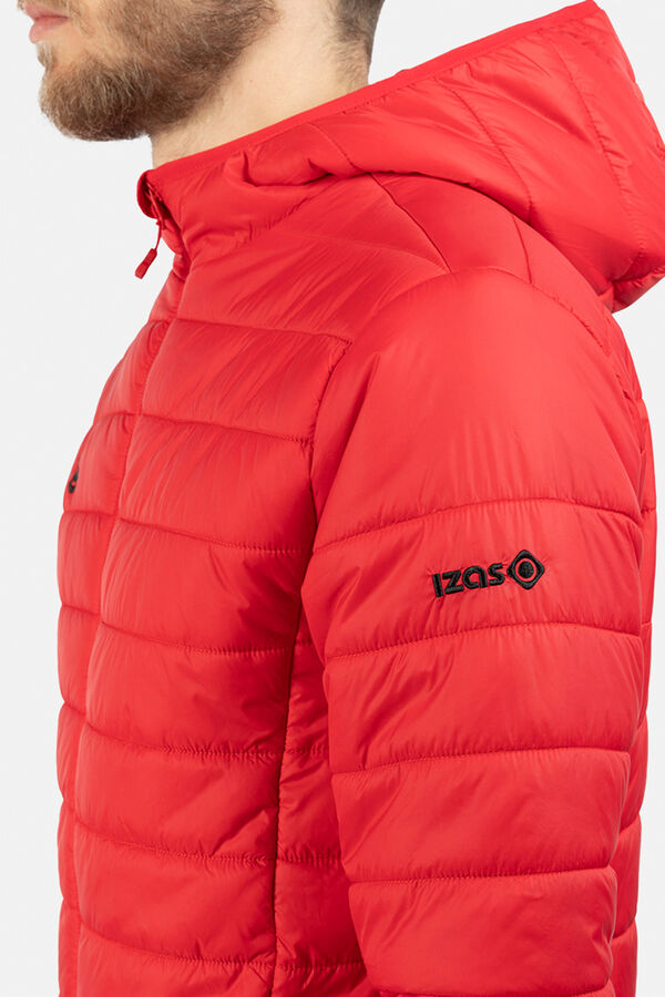 Izas Chaqueta Ligera de Fibra con Capucha rojo