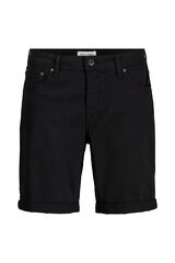 Jack & Jones PLUS Calças curtas regular fit preto