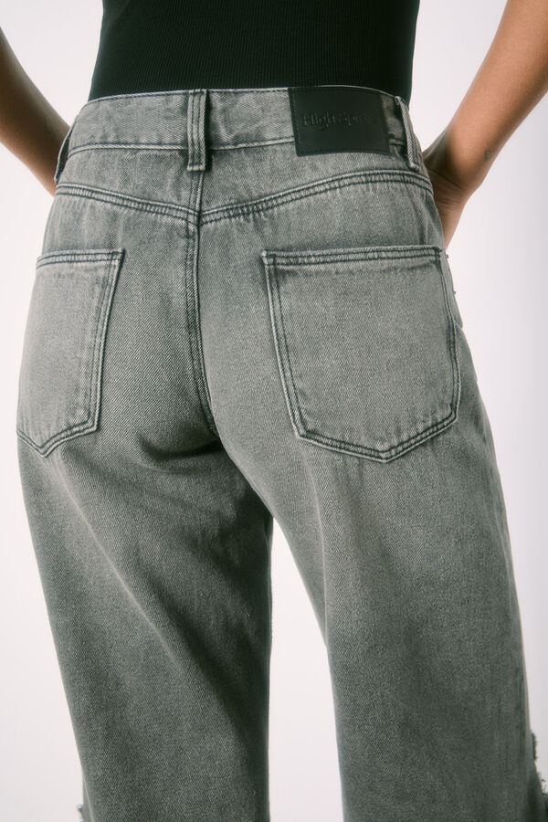 High Spirits Jeans Wide Leg "Euphoria" negro