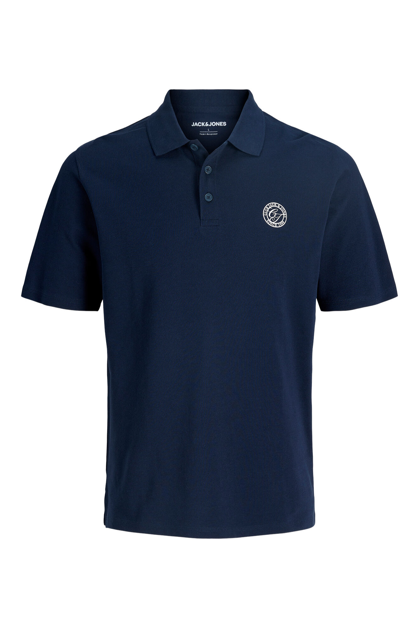 Jack & Jones PLUS Polo com logo ins&iacute;gnia