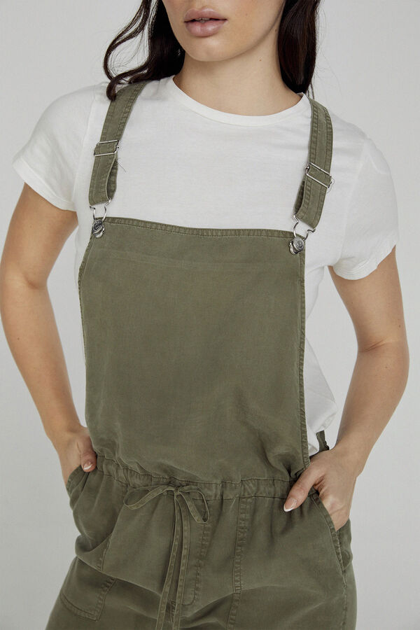 Only Peto largo holgado verde