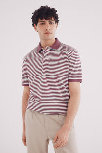 Springfield Polo piqué básico rayas regular fit