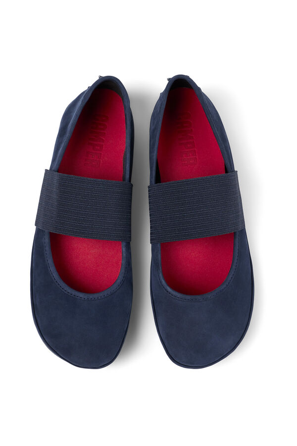 Camper Sabrinas em nobuk azuis para mulher azul