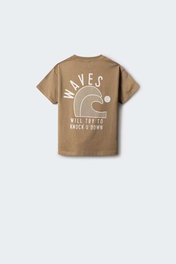Springfield Kids Camiseta Waves ni&ntilde;o estampado