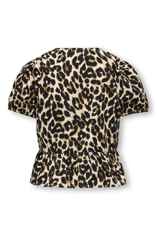 Only Girls Camisa con lazos ni&ntilde;a negro