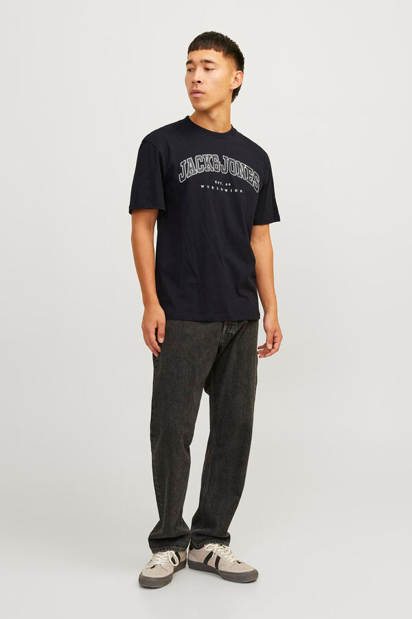 Jack & Jones Camisola corte relaxed  preto