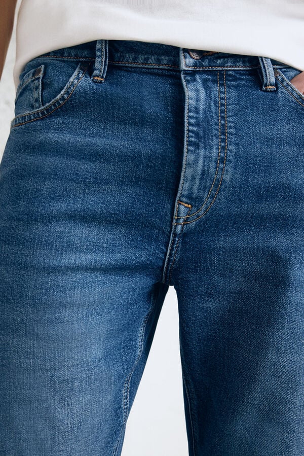 Springfield Jeans slim fit azul