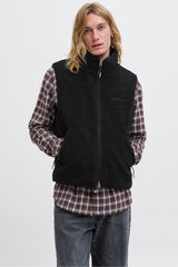 Jack & Jones Chaleco polar negro
