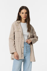 Tiffosi Parka com capuz cru