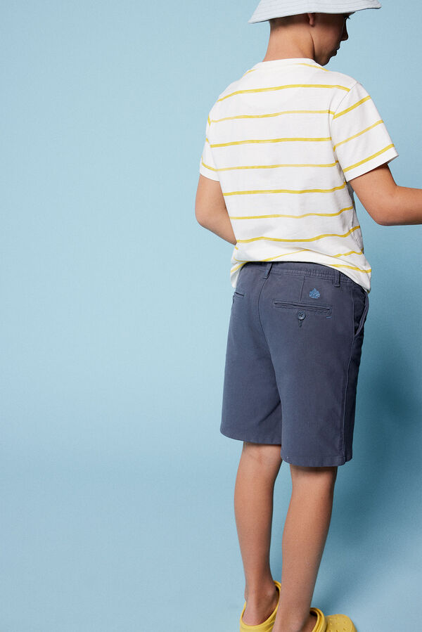 Springfield Kids Bermudas piqu&eacute; ni&ntilde;o azul