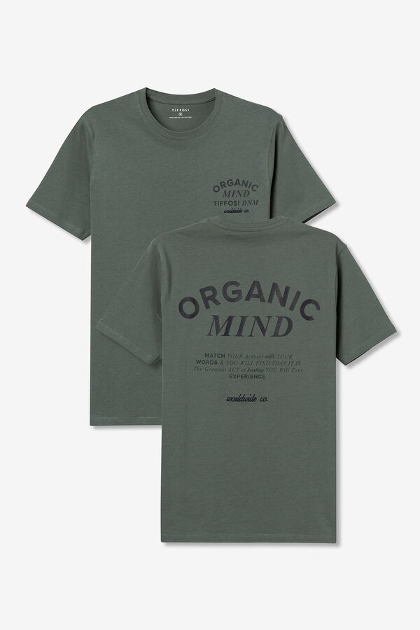 Tiffosi T-shirt Estampada verde