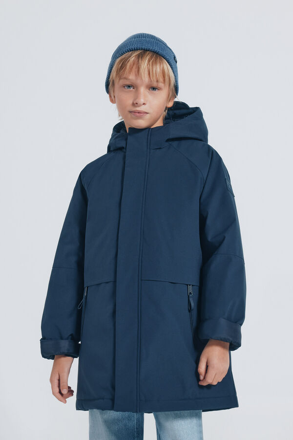 Springfield Kids Parka azul marinho para meninos azul