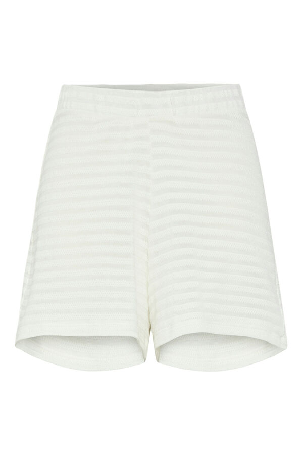 Pieces Cal&ccedil;as curtas branco