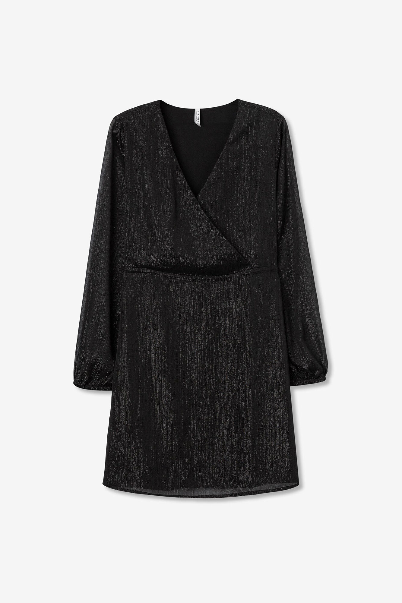 Tiffosi Vestido envolvente com brilho