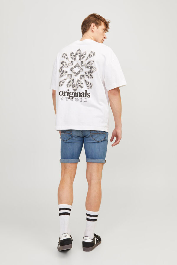 Jack & Jones Pantal&oacute;n corto regular fit azul