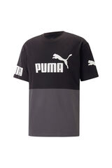 Puma PUMA POWER Colorblock Tee preto