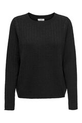 JDY Camisola de malha b&aacute;sica preto