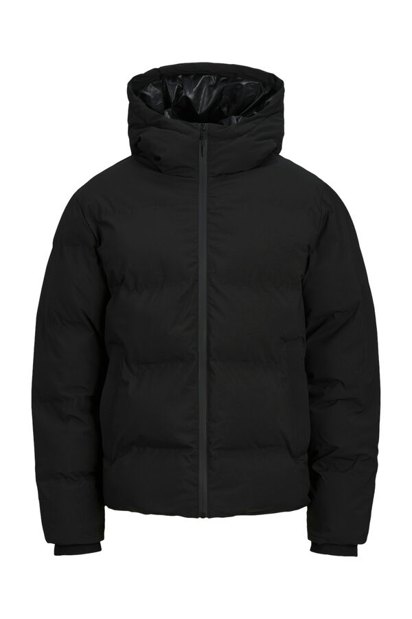 Jack & Jones Casaco acolchoado capuz preto