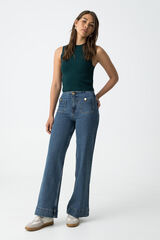 Tiffosi Jeans Sarah Wide Leg azul