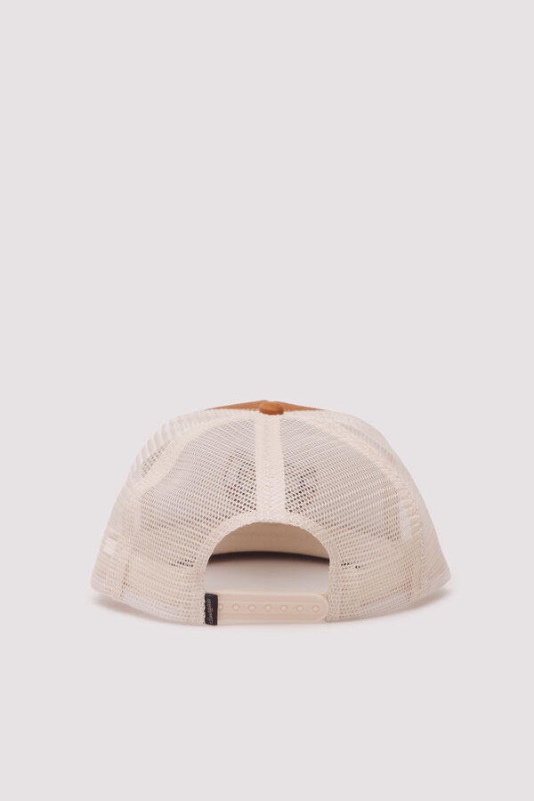 Springfield Gorra visor plano bordado naranja