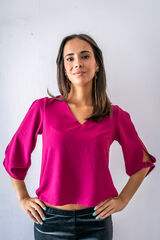 Cul Sac Camisa de manga larga vermelho