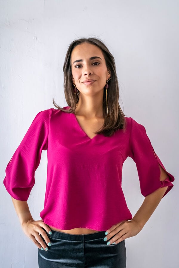 Cul Sac Camisa de manga larga vermelho