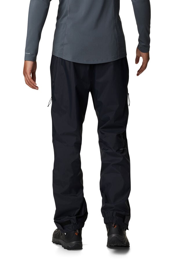 Columbia Pantal&oacute;n de senderismo impermeable Columbia Pouring Adventure&trade; II para hombre negro