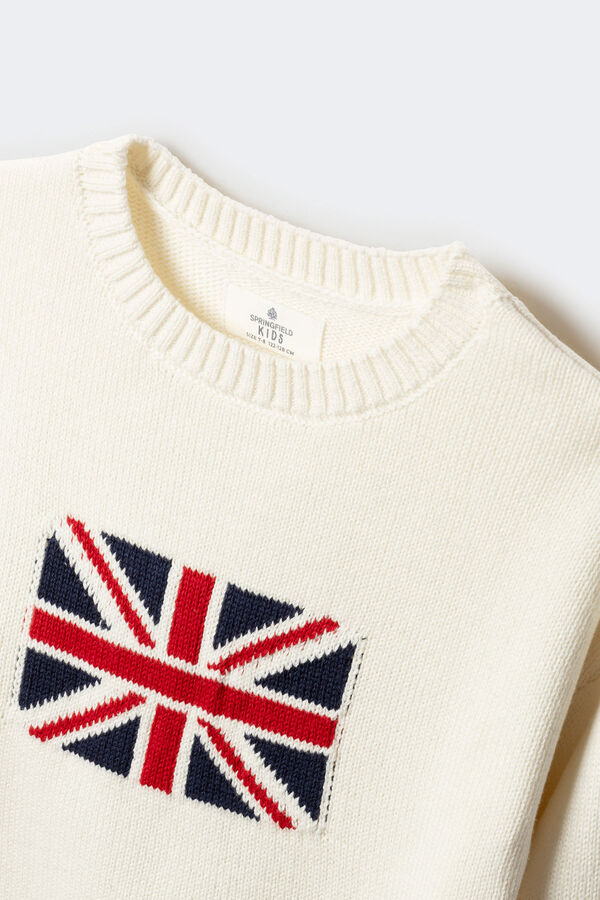 Springfield Kids Jersey UK ni&ntilde;a blanco