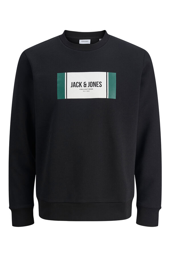 Jack & Jones PLUS Sudadera regular fit PLUS negro
